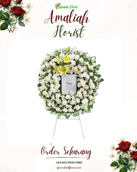 Krans Bunga Duka Pananggapan